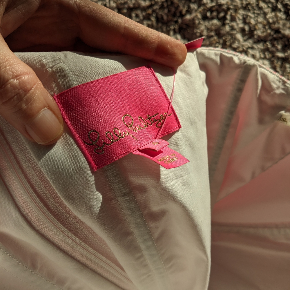 Lilly Pulitzer Pink and White Dress - Picture 3 of 5